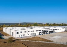 Karlovarské minerální vody a.s. - závod Magnesia - Přístavba skladové haly